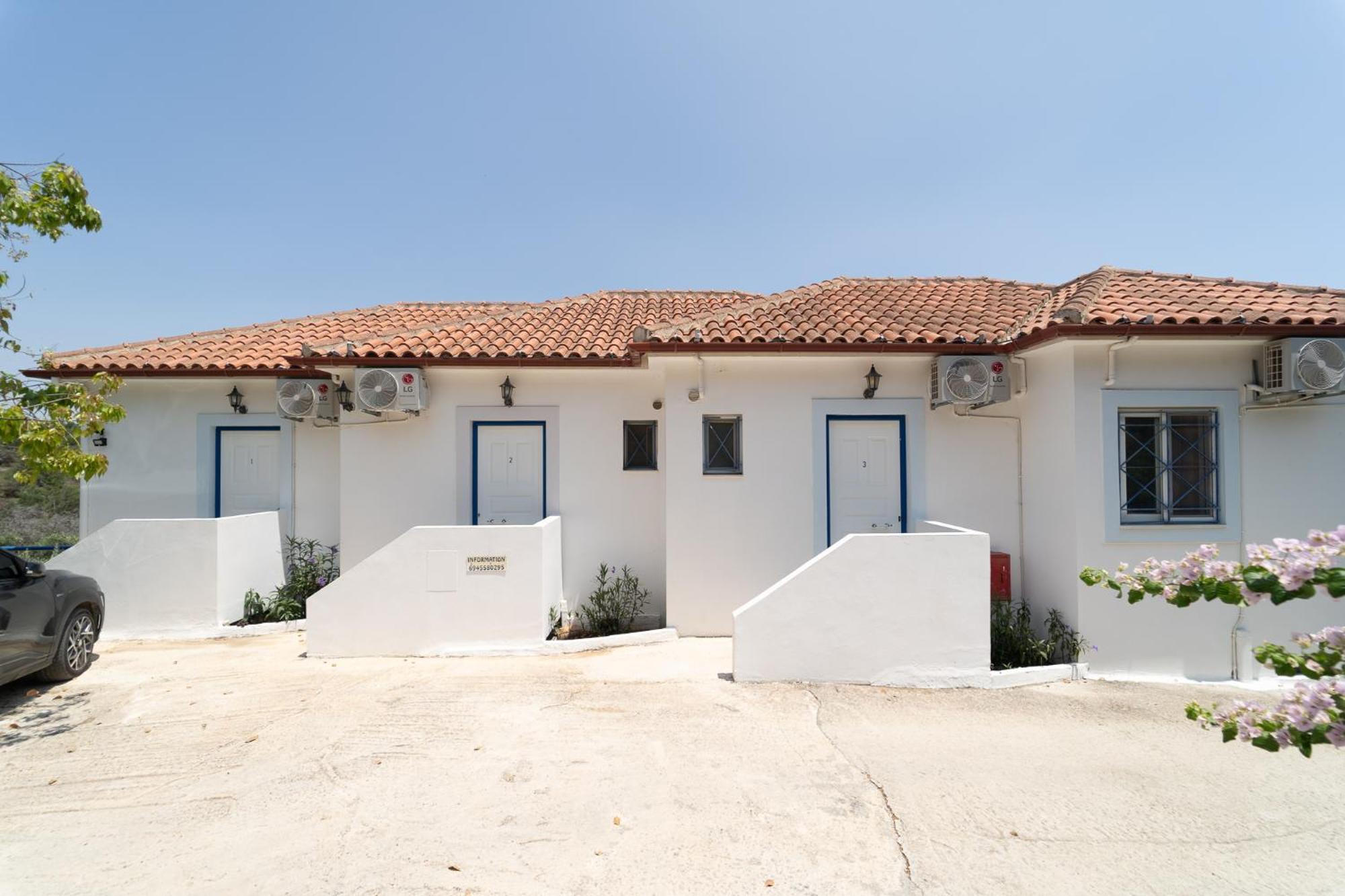 Blue Houses Maisonettes Kamária Exterior foto